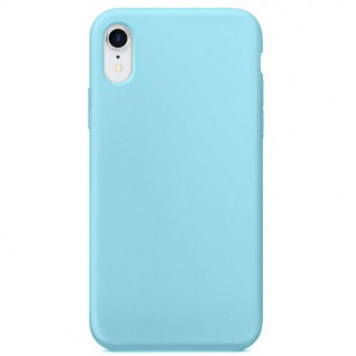 Купить Накладка Silicone Case для Apple iPhone XR Marine Green