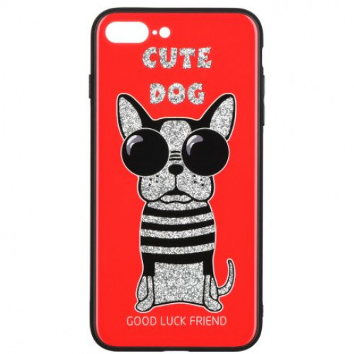 Купить Чeхол WK для Apple iPhone 7 Plus / 8 Plus (WPC-087) Cute Dog Red