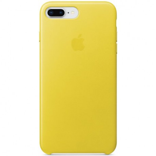 Купить Чехол Apple iPhone 8 Plus/ 7 Plus Leather Case Spring Yellow (MRGC2)