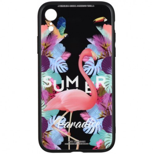 Купить Чeхол WK для Apple iPhone XR (WPC-061) Flamingo