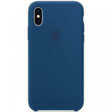 Чехол Apple iPhone XS Silicone Case Blue Horizon (MTF92)