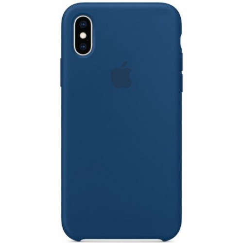 Купить Чехол Apple iPhone XS Silicone Case Blue Horizon (MTF92)