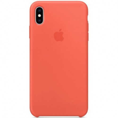 Купить Чехол Apple iPhone XS Max Silicone Case Nectarine (MTFF2)