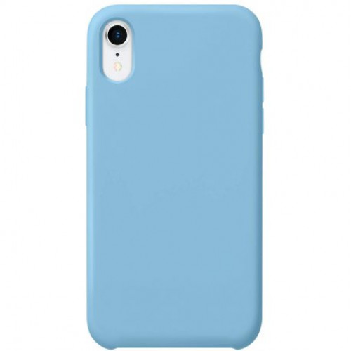Купить Накладка Silicone Case для Apple iPhone XR Sky Blue