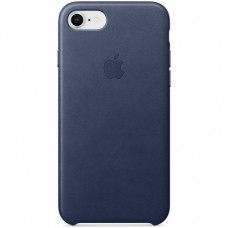 Чехол Apple iPhone 8 Leather Case Midnight Blue (MQH82)