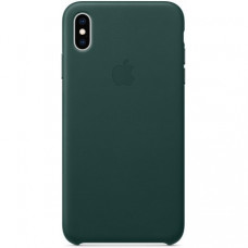 Чехол Apple iPhone XS Max Leather Case Forest Green (MTEV2)