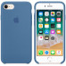 Купить Чехол Apple iPhone 8 Silicone Case Denim Blue (MRFR2)