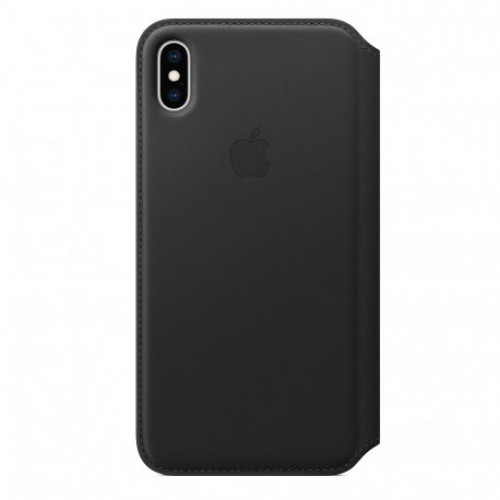 Купить Чехол Apple iPhone XS Max Leather Folio Black (MRX22)