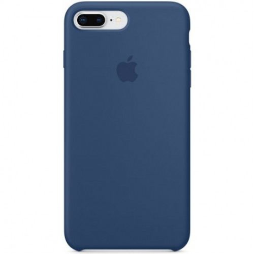 Купить Чехол Apple iPhone 8 Plus/ 7 Plus Silicone Case Blue Cobalt (MQH02)