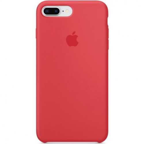 Купить Чехол Apple iPhone 8 Plus/ 7 Plus Silicone Case Red Raspberry (MRFW2)