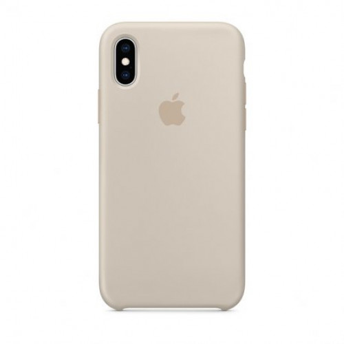 Купить Чехол Apple iPhone XS Silicone Case Stone (MRWD2)