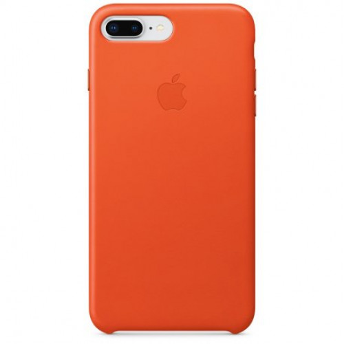 Купить Чехол Apple iPhone 8 Plus/ 7 Plus Leather Case Orange (MRGD2)