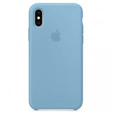 Чехол Apple iPhone XS Silicone Case Cornflower (MW982)