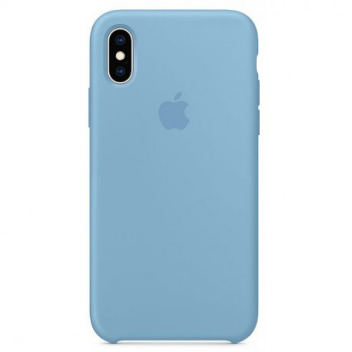 Купить Чехол Apple iPhone XS Silicone Case Cornflower (MW982)