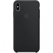 Чехол Apple iPhone XS Max Silicone Case Black (MRWE2)