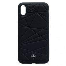 Чехол Mercedes  для Apple iPhone XS Black