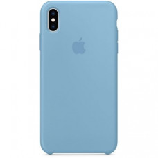 Чехол Apple iPhone XS Max Silicone Case Cornflower (MW952)