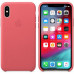 Купить Чехол Apple iPhone XS Leather Case Peony Pink (MTEU2)