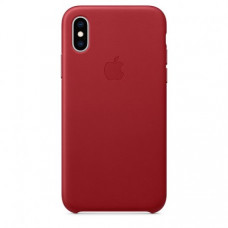 Чехол Apple iPhone XS Leather Case (Product) Red (MRWK2)