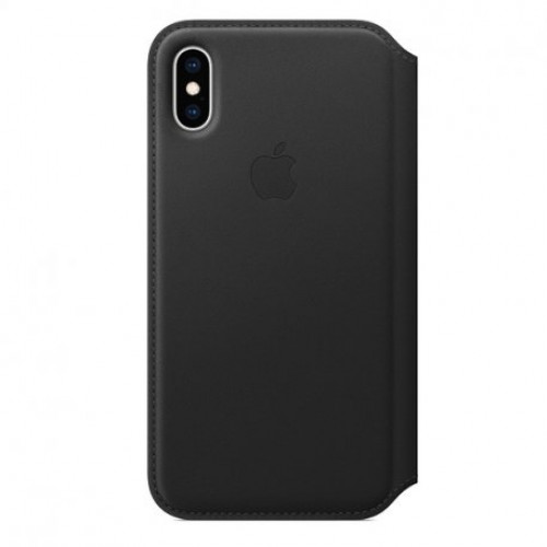 Купить Чехол Apple iPhone XS Leather Folio Black (MRWW2)