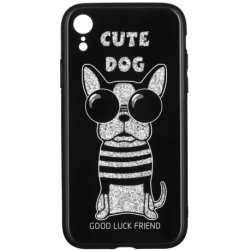 Купить Чeхол WK для Apple iPhone XR (WPC-087) Cute Dog Black