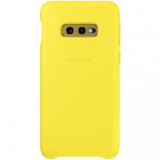 Чехол Leather Case для Samsung Galaxy S10e Yellow (EF-VG970LYEGRU)
