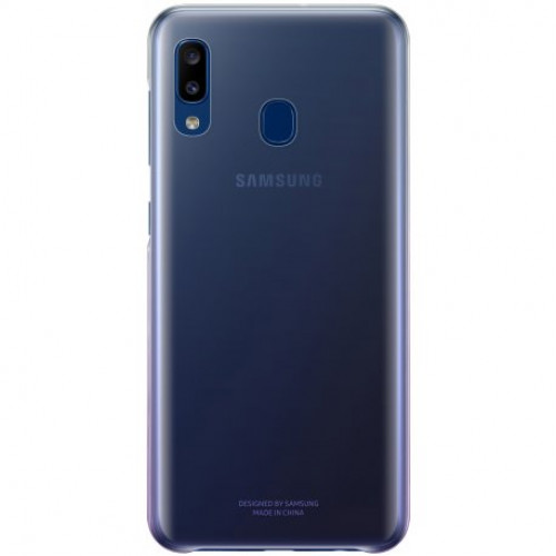 Купить Чехол Gradation Cover для Samsung Galaxy A20 Violet (EF-AA205CVEGRU)