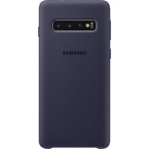 Купить Накладка Silicone Cover для Samsung Galaxy S10 Navy (EF-PG973TNEGRU)