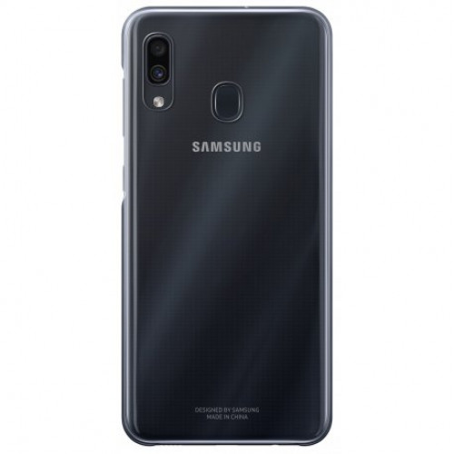 Купить Чехол Gradation Cover для Samsung Galaxy A30 A305F Black (EF-AA305CBEGRU)
