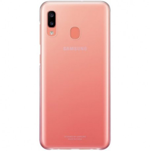 Купить Чехол Gradation Cover для Samsung Galaxy A20 Pink (EF-AA205CPEGRU)