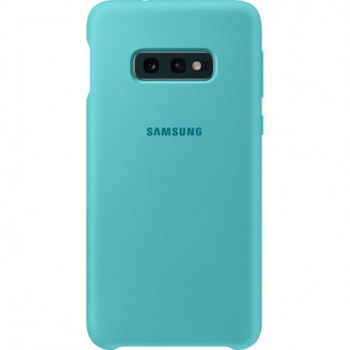 Купить Накладка Silicone Cover для Samsung Galaxy S10e Green (EF-PG970TGEGRU)
