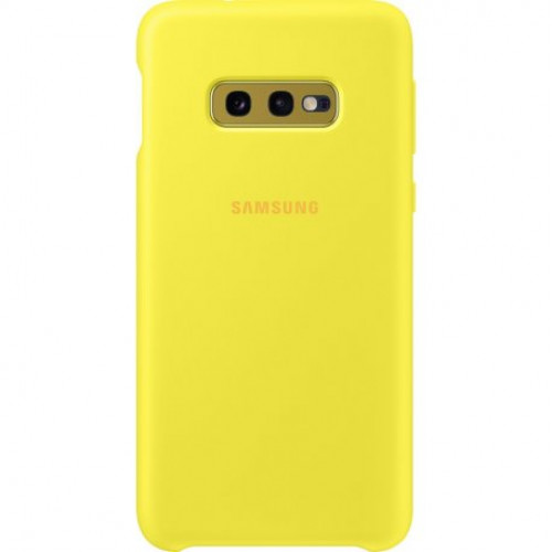 Купить Накладка Silicone Cover для Samsung Galaxy S10e Yellow (EF-PG970TYEGRU)