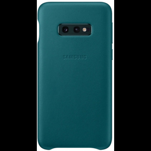 Купить Чехол Leather Case для Samsung Galaxy S10e Green (EF-VG970LGEGRU)