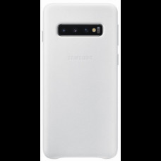 Чехол Leather Case для Samsung Galaxy S10 White (EF-VG973LWEGRU)