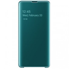 Чехол Clear View Cover для Samsung Galaxy S10 Plus Green (EF-ZG975CGEGRU)