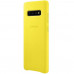 Купить Чехол Leather Case для Samsung Galaxy S10 Plus Yellow (EF-VG975LYEGRU)