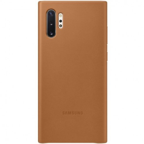 Купить Чехол Leather Case для Samsung Galaxy Note 10 Plus Camel (EF-VN975LAEGRU)