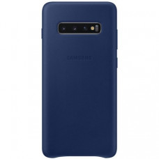 Чехол Leather Case для Samsung Galaxy S10 Plus Navy (EF-VG975LNEGRU)