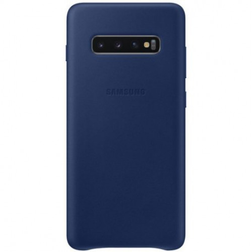 Купить Чехол Leather Case для Samsung Galaxy S10 Plus Navy (EF-VG975LNEGRU)