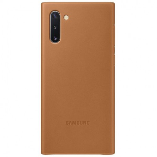 Купить Чехол Leather Case для Samsung Galaxy Note 10 Camel (EF-VN970LAEGRU)