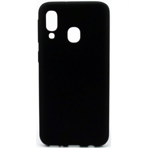 Купить Накладка Silicone Case Rock для Samsung Galaxy M20 Black