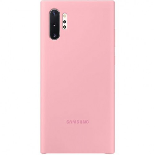 Купить Накладка Silicone Cover для Samsung Galaxy Note 10 Plus Pink (EF-PN975TPEGRU)