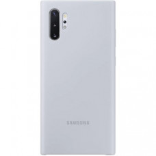 Накладка Silicone Cover для Samsung Galaxy Note 10 Plus Silver (EF-PN975TSEGRU)