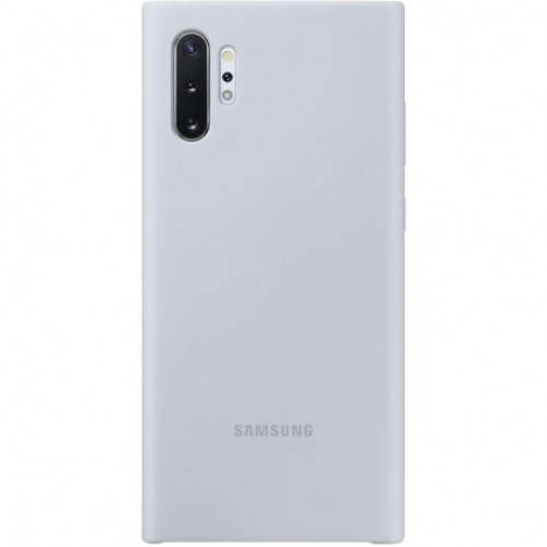 Купить Накладка Silicone Cover для Samsung Galaxy Note 10 Plus Silver (EF-PN975TSEGRU)