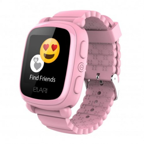Купить Детские телефон-часы с GPS-трекером Elari KidPhone 2 Pink (KP-2P)