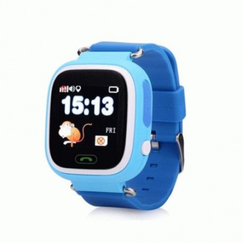 Купить Детские телефон-часы с GPS iQwatch Touch (Blue)