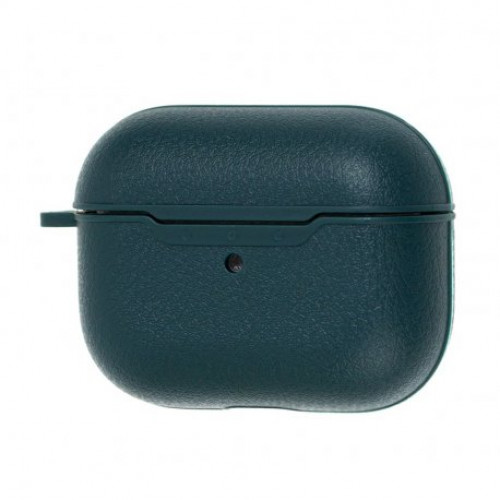Купить Чехол Leather Imitation TPU Case для Apple AirPods Pro Dark Green