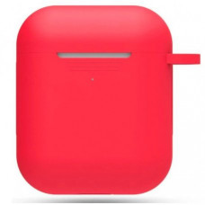 Чехол Ultra Slim Silicone Case для Apple AirPods 2 Crimson
