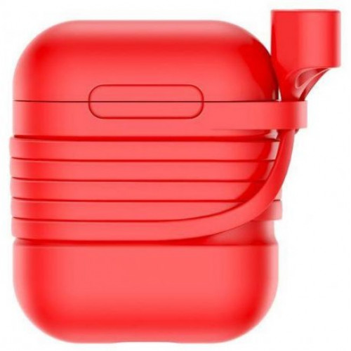 Купить Чехол Baseus Silicone Case для Apple AirPods Red (TZARGS-09)