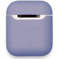 Чехол Ultra Slim Silicone Case для Apple AirPods Light Purple
